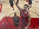 Framed Signed Zach LaVine Dunk Photo (Chicago Bulls) - extra 2