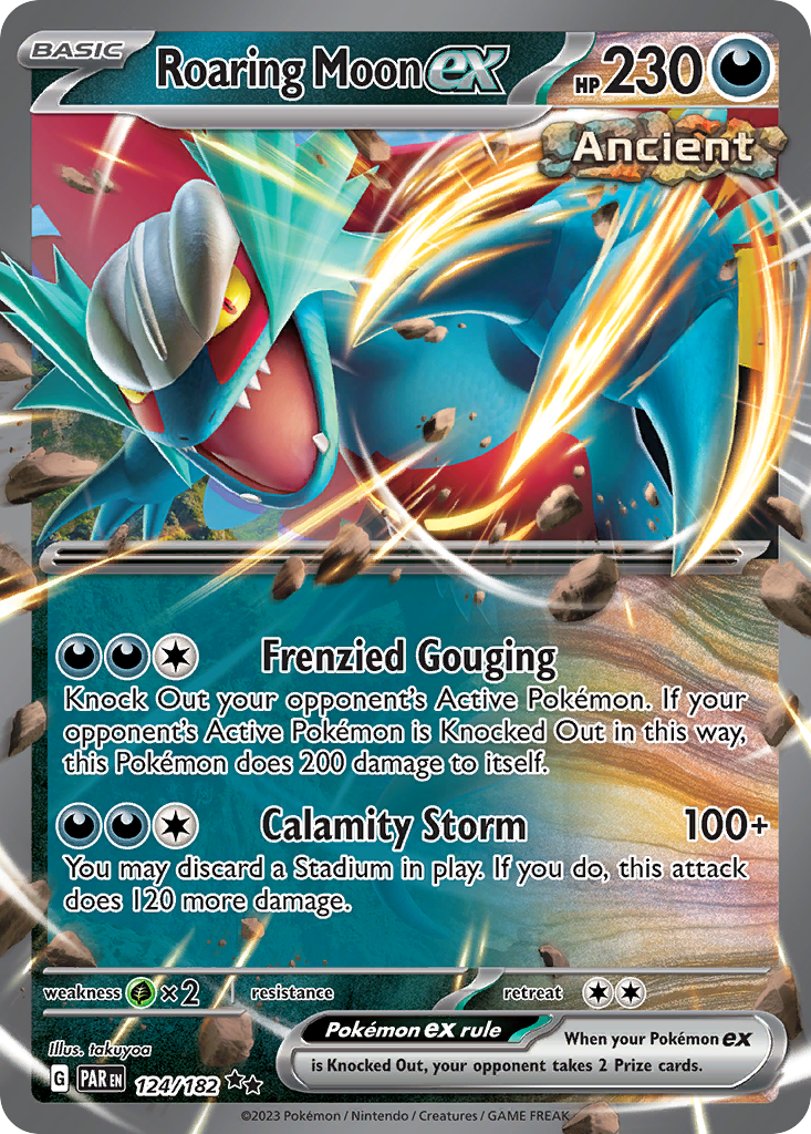 Roaring Moon ex PSA 10 - Paradox Rift
