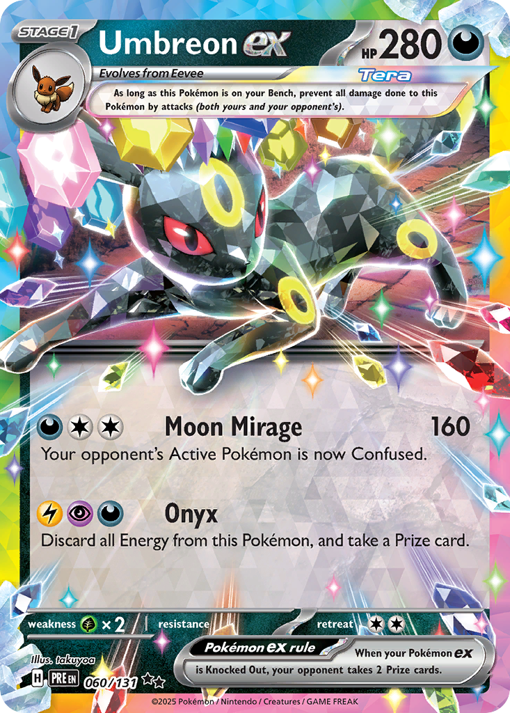 Umbreon ex Full Art PSA 9 - Prismatic Evolutions