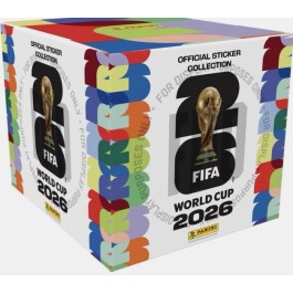 [PAN20492] 2026 Panini WC 25 Count Sticker Box