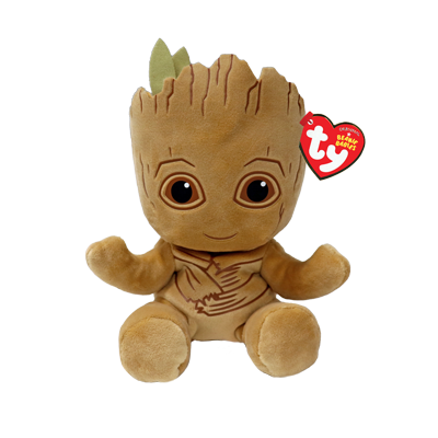 [CC-PLUSH-0003] Groot Plush (Beanie Baby)