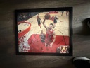 Framed Signed Zach LaVine Dunk Photo (Chicago Bulls)